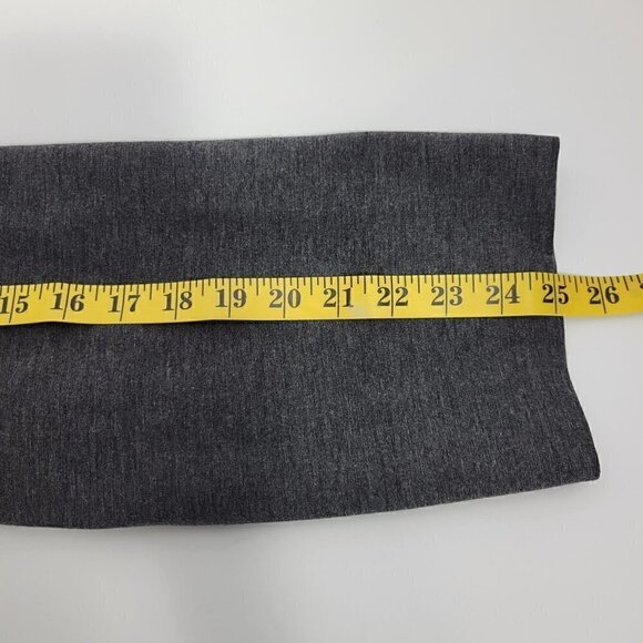 J. Jill Women's Ponte Slim Leg Charcoal Grey Stretchy Pull On Pants Size M - Picture 11 of 11